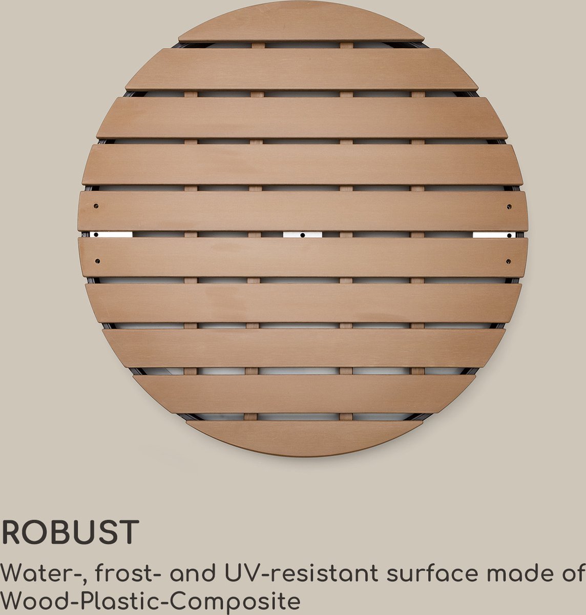 Blumfeldt Mobiele tuindouche, Buitendouche voor de tuin, Vloerdouche met verstelbare douchekop, Vloer-tuindouche met houtlook voor zwembad & sauna, Buitendouche waterdicht, Vorst- & UV-bestendig thumbnail 6