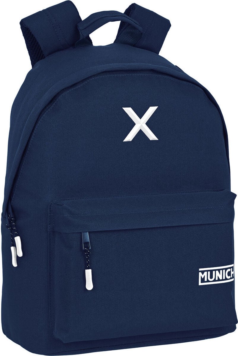 Laptop Backpack Munich munich basicos Navy Blue (31 x 41 x 16 cm)