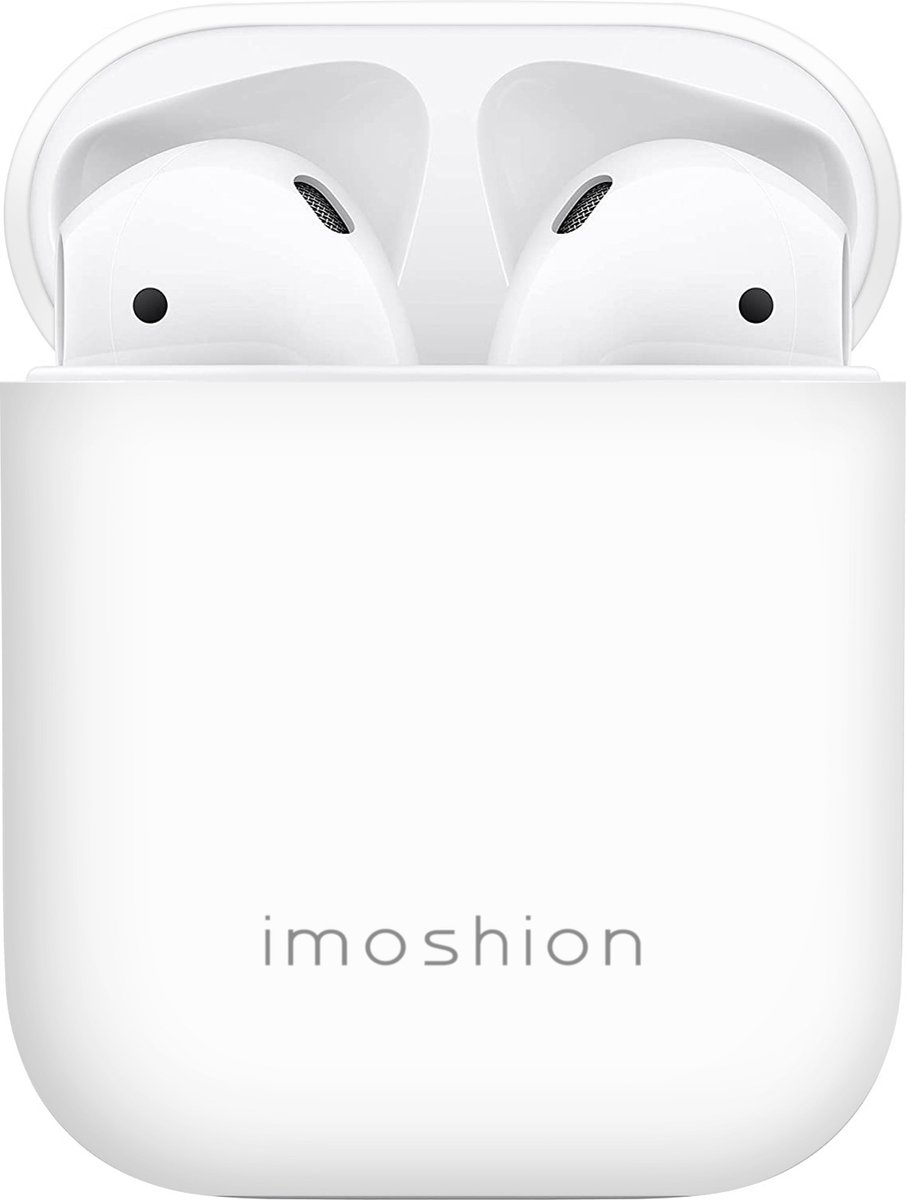 AirPods 1 / 2 Hoesje - iMoshion Hardcover Case - Wit