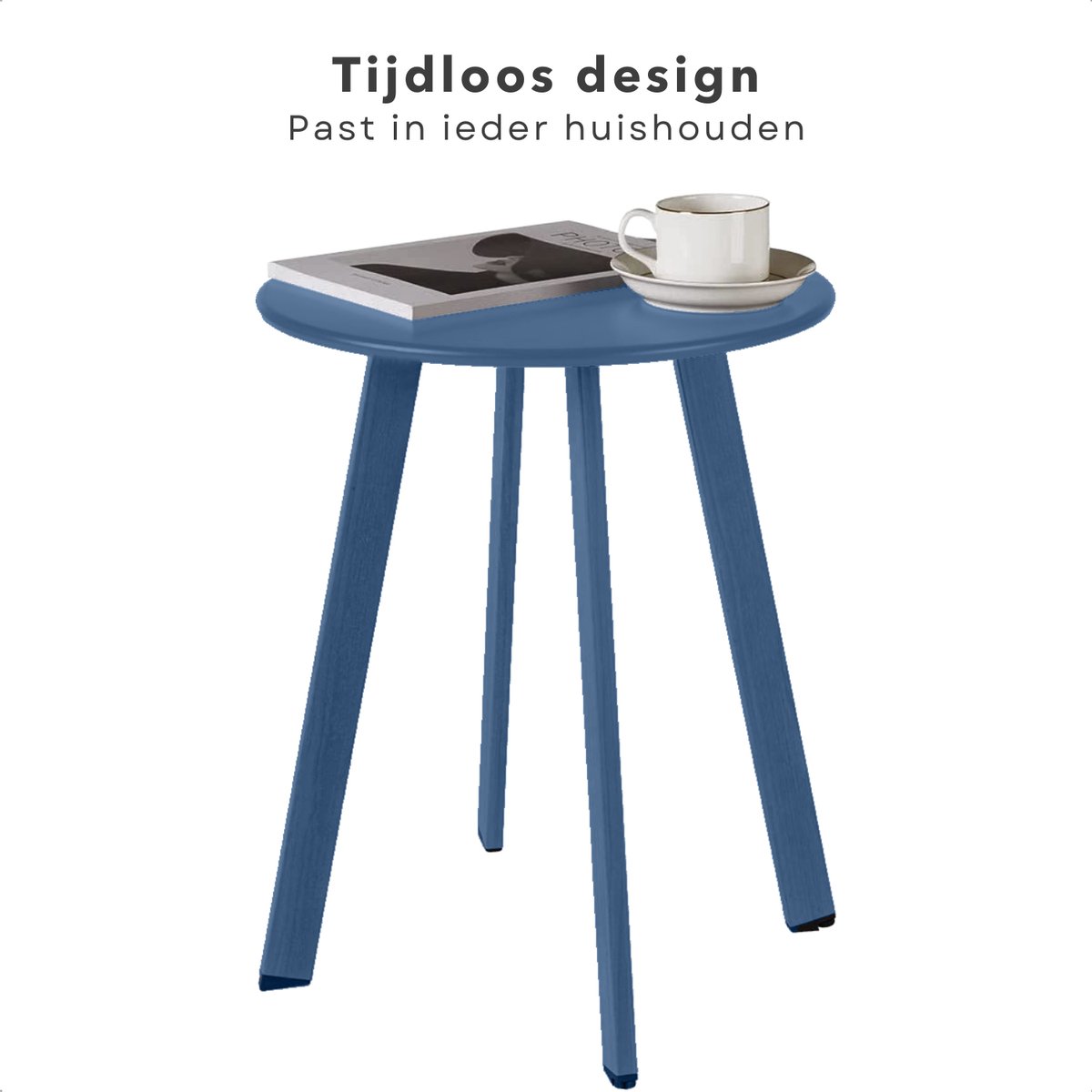 Bornhöft Metalen Tuinsteker Als Tafel – Roestlook Decoratie Voor Gazon En Terras, 62x30 Cm Incl. Steekpen