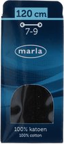 Marla platte veters | Donkerbruin | 120cm