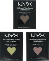 NYX Hot Singles Refill Set B Oogschaduw (set van 3)