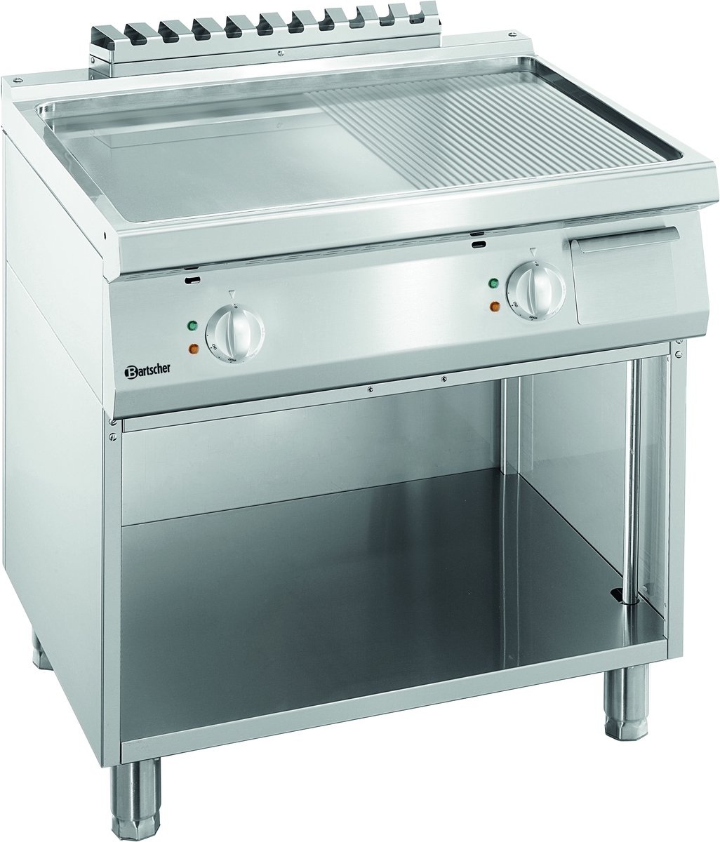 Grillplaat 700, B800 1/2-1/2, OO