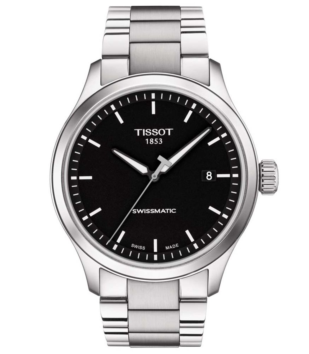 Tissot Gent Xl Swissmatic T1164071105100 Horloge - Staal - Zilverkleurig - Ø 43 mm