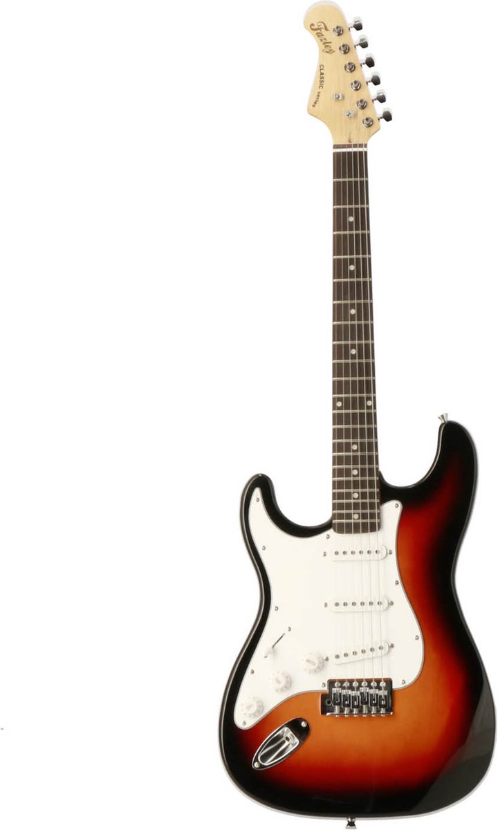Fazley Classic Series FST118 Sunburst LH linkshandige elektrische gitaar