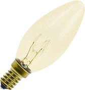 Kaarslamp goud 40W kleine fitting E14