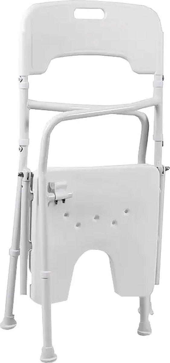 MultiMotion Douchestoel opvouwbaar Hygiene uitsparing, in hoogte verstelbaar Tot...