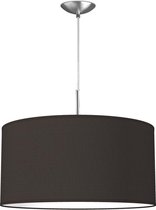 Home Sweet Home hanglamp Bling - verlichtingspendel Tube Deluxe inclusief lampenkap - lampenkap 50/50/25cm - pendel lengte 100 cm - geschikt voor E27 LED lamp - zwart