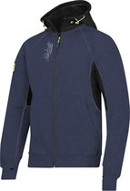 Snickers werkkleding Snickers Zipped hoody donkerblauw maat XXL