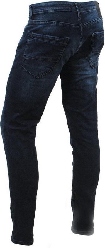 Cars Jeans - Heren Jeans - Heren - W38 X L34 - Zwart - Katoen - Blast-blue.blac