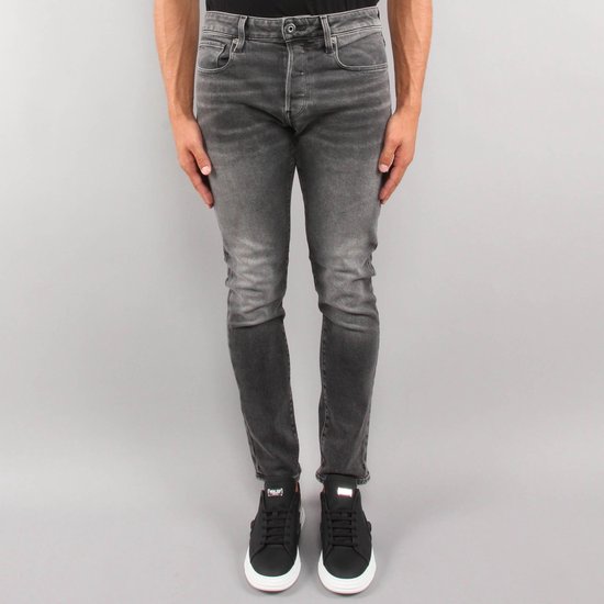 G-star 3301 Slim Jeans Zwart 34 / 34 Man