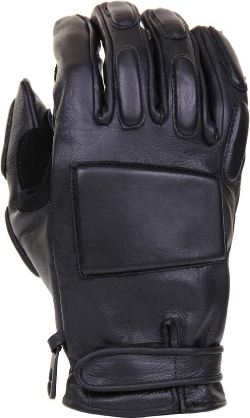 Fostex Garments - Police gloves (kleur: Zwart / maat: XXL)