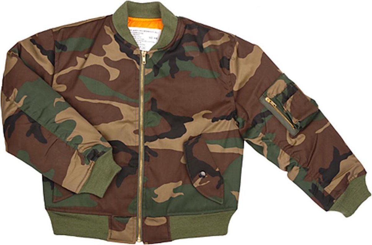 UIT Fostex kinder MA-1 bomber jack 