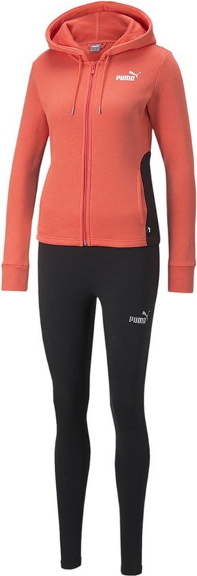 PUMA Metallic Fl Trainingspak Dames Salmon XS bol