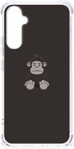 Smartphone hoesje Geschikt voor Samsung Galaxy A34 Hoesje Bumper met transparante rand Gorilla
