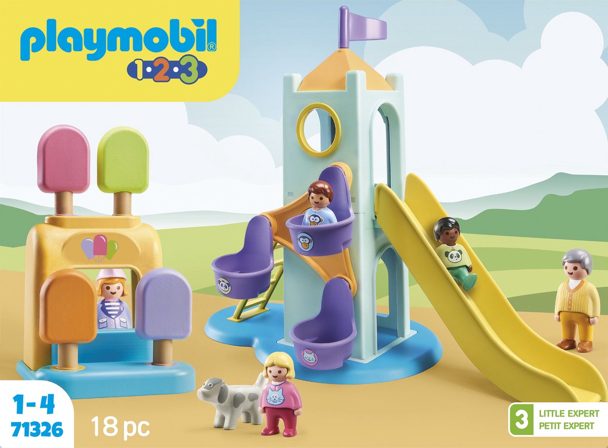 Acheter Playmobil 1.2.3. Carrousel pour enfants - 71324 en