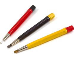 HBM 3 Delige Kwastenset voor Schoonmaken / verwijderen van krassen