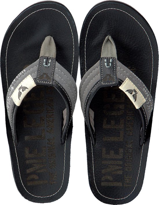 PME Legend Slippers Hinger PBO203020-961 Grijs-44 maat 44 - Schoenen.nl