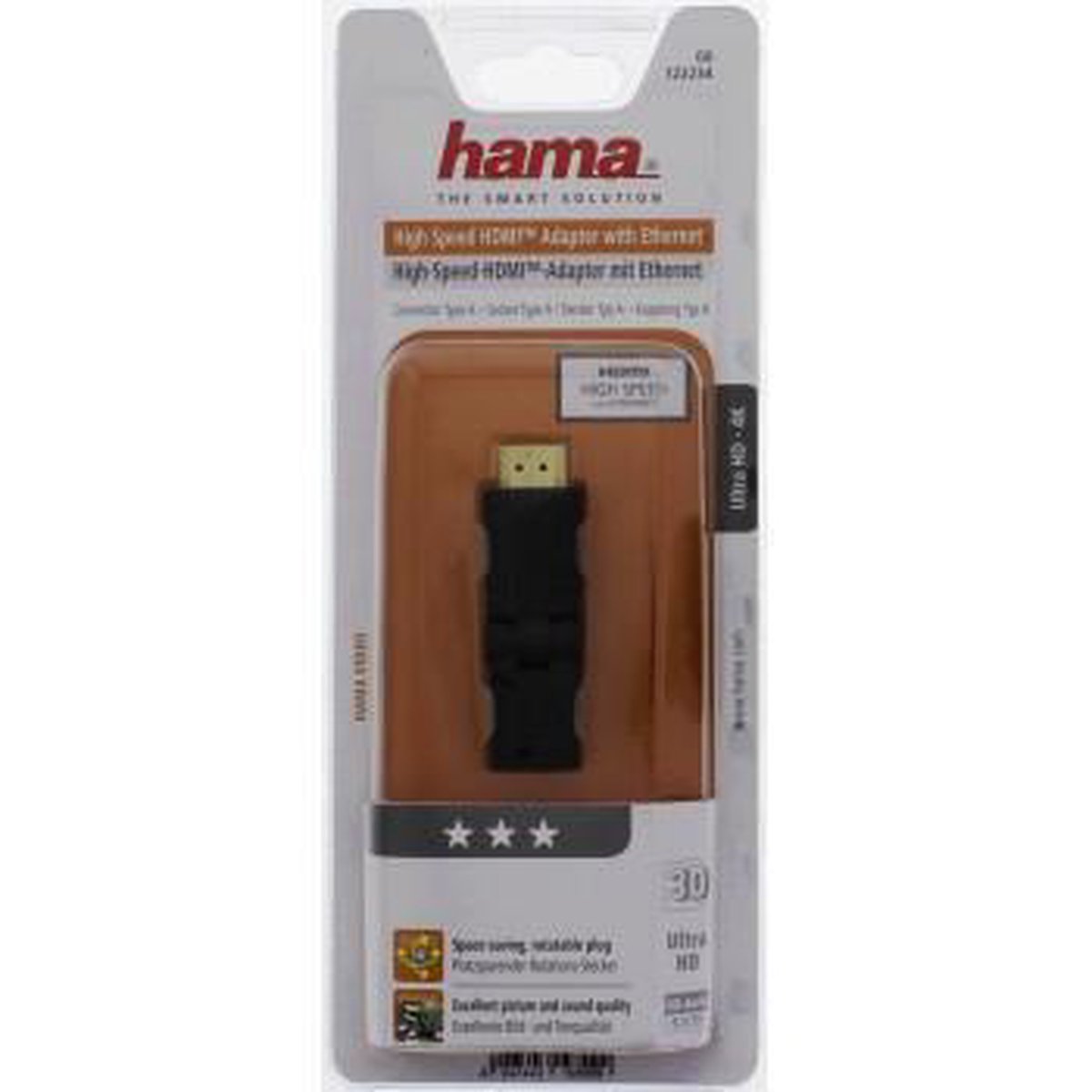 Hama HDMI adapter roteerbaar | bol.com