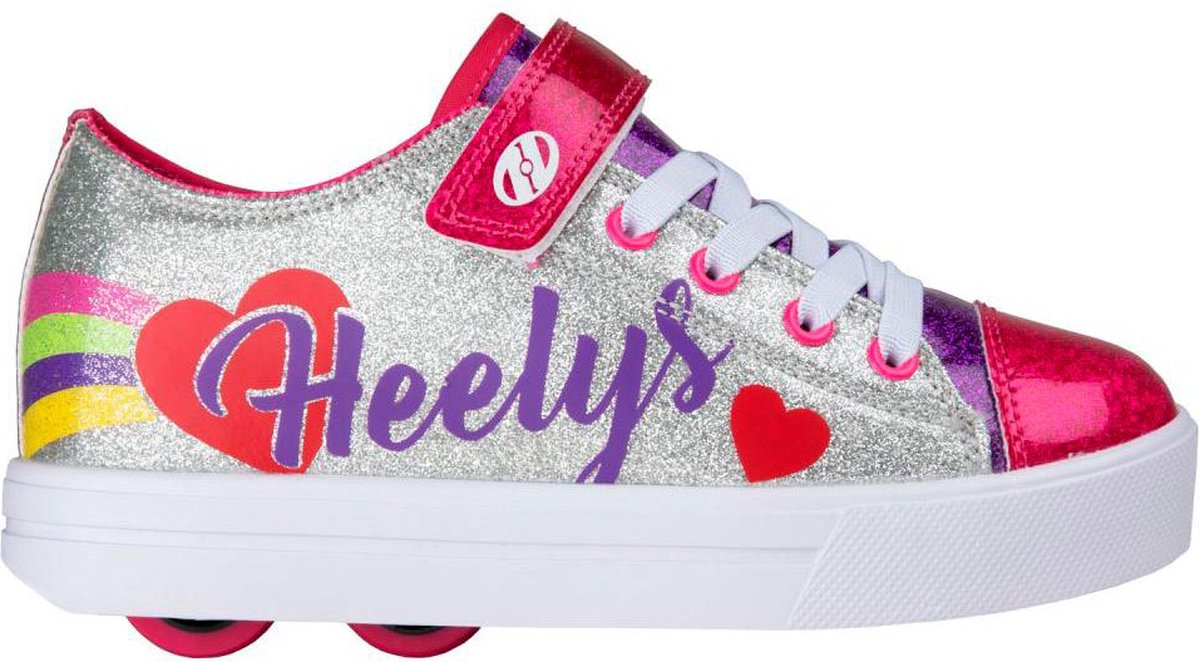 Heelys X2 Snazzy Rainbow Heart Roze