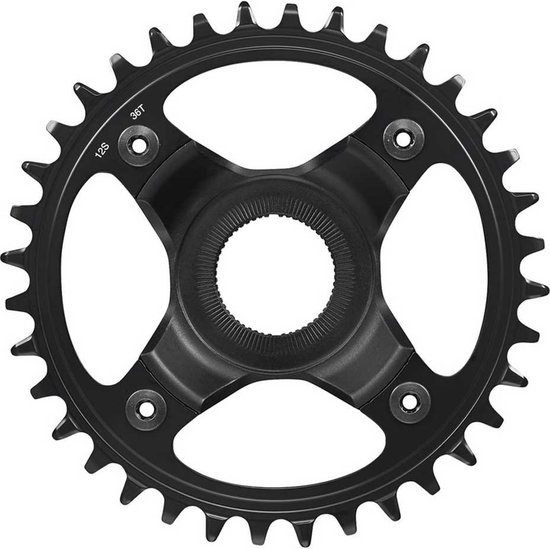 Foto: Shimano sm cre80 12 b cg kettingblad black 38t