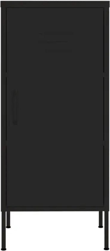Armoire de rangement Noir 42,5x35x101,5 cm Acier | -fr