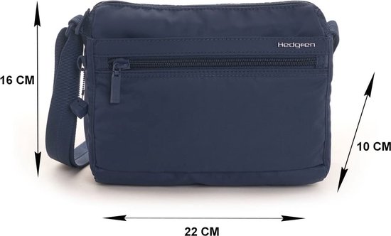 Hedgren Eye Medium Sac bandoulière femme avec protection RFID – Taille moyenne – Total Eclipse