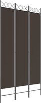 vidaXL-Kamerscherm-met-3-panelen-120x220-cm-stof-bruin