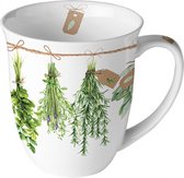 Mug Fresh Herbs 0 l porcelaine