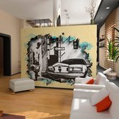 Fotobehang - Stedelijke atmosfeer   - street art