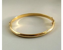 Christian 14 karaat gouden bangle