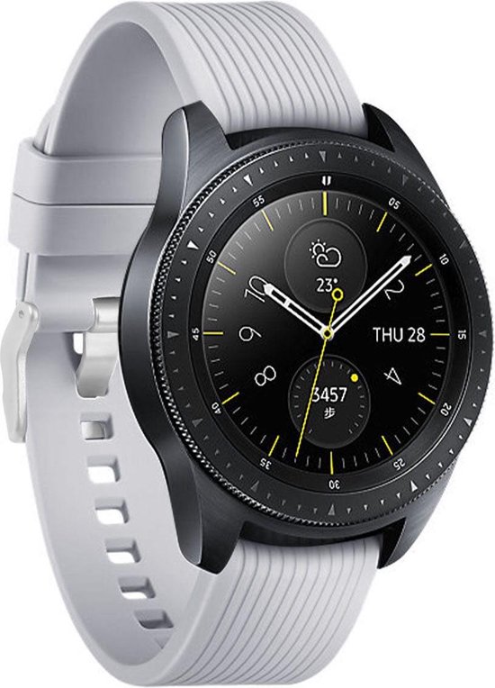watchbands-shop.nl bandje - Samsung Galaxy Watch (42mm)/Gear Sport - Grijs - L