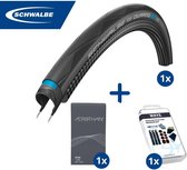 Fietsband - Schwalbe - Buiten- & binnenband - Durano DD & SV20E - 28 inch x 0.90 - 1.10 - 60 mm - Met plaksetje