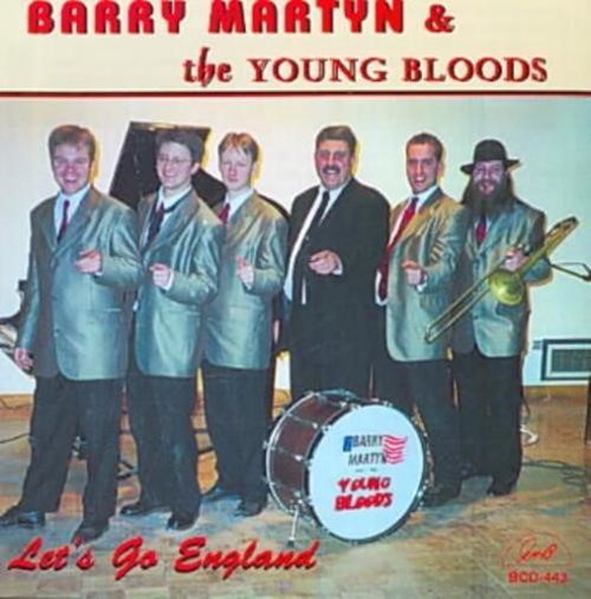 Barry Martyn & The Young Bloods - Let's Go England (CD)