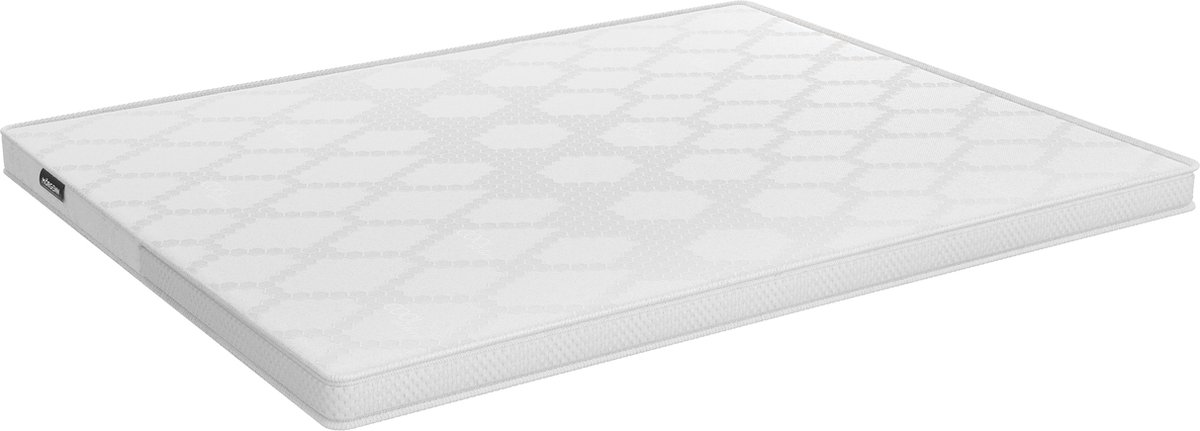 Mörgenn Verkoelende Topper - Zomer Topper - HR35 Koudschuim - Active Cool Tijk - 9cm Dik - 140x200 Wit