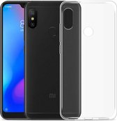 Xiaomi Mi A2 Lite Hoesje Dun TPU Transparant