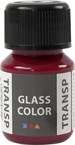 Glass Color Transparent, roze, 30 ml/ 1 fles