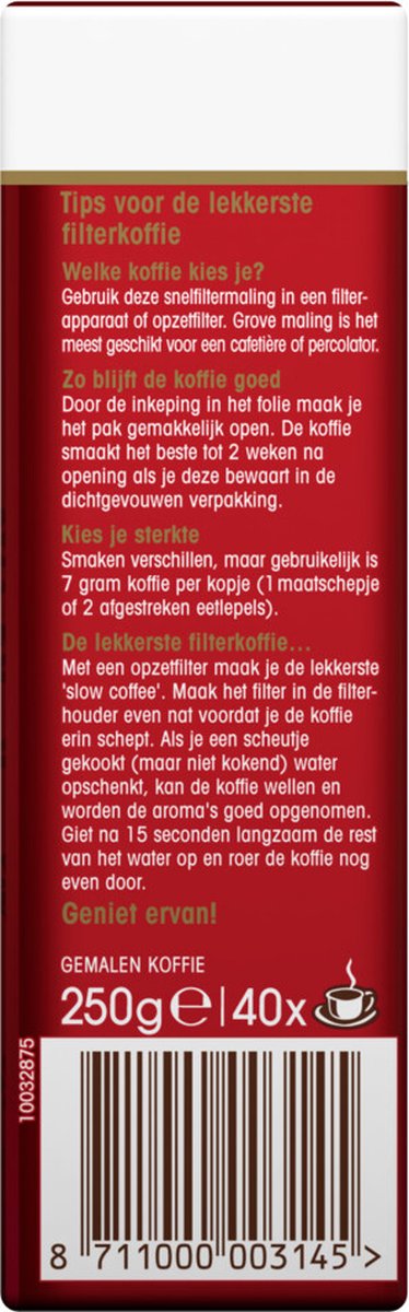 Douwe Egberts snelfiltermaling - Aroma Rood thumbnail 4