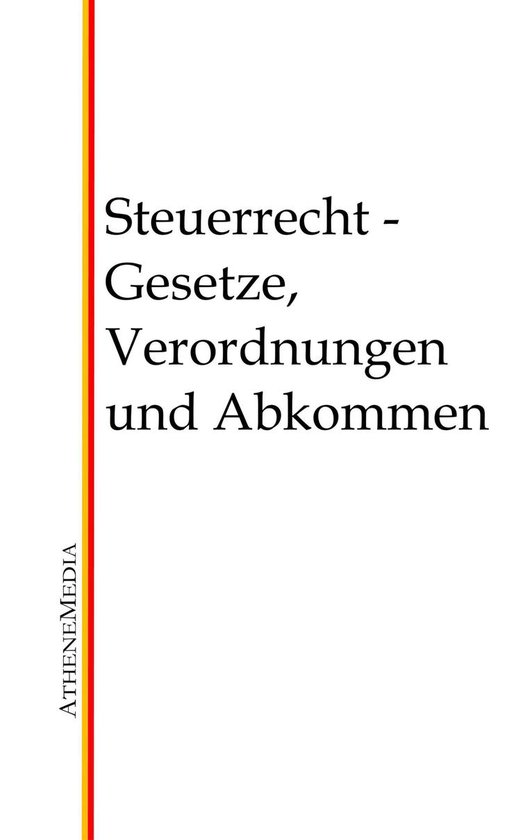 Steuerrecht - cover