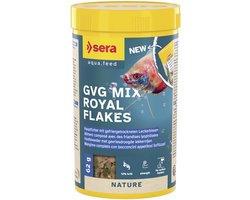 Sera nature GVG mix 250 ml vlokken met rode muggenlarven, krill daphnia zonder bewaarmiddelen