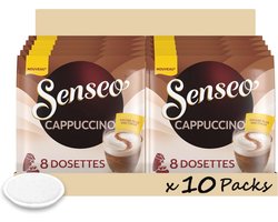 Cappuccino Pads 80 Stuks - Rijke Koffie met Melkschuim