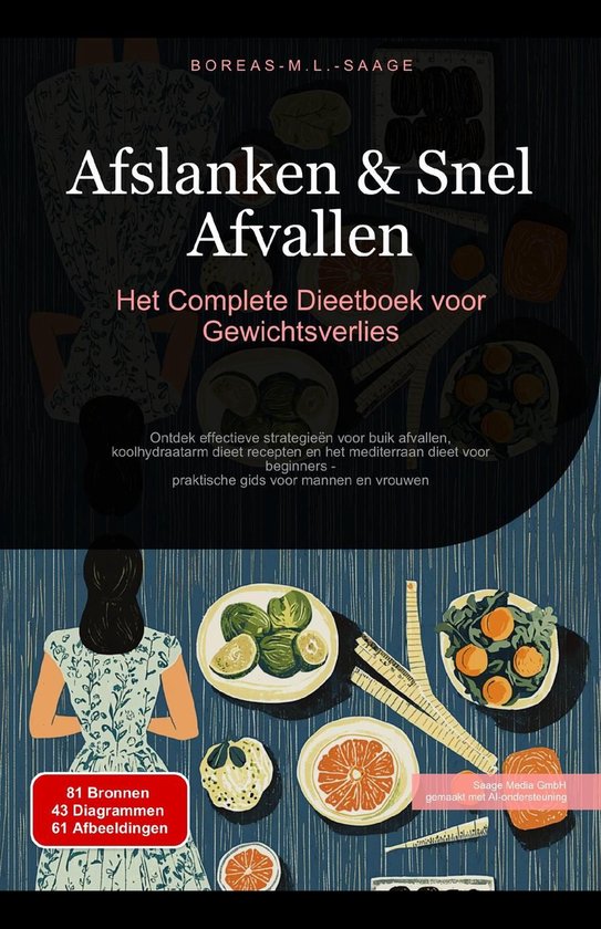 Afslanken (NL) 4 - Afslanken & Snel Afvallen: Het Complete Dieetboek voor Gewichtsverlies