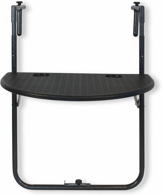 tectake Balkontafel om op te hangen met mozaïekpatroon inklapbaar