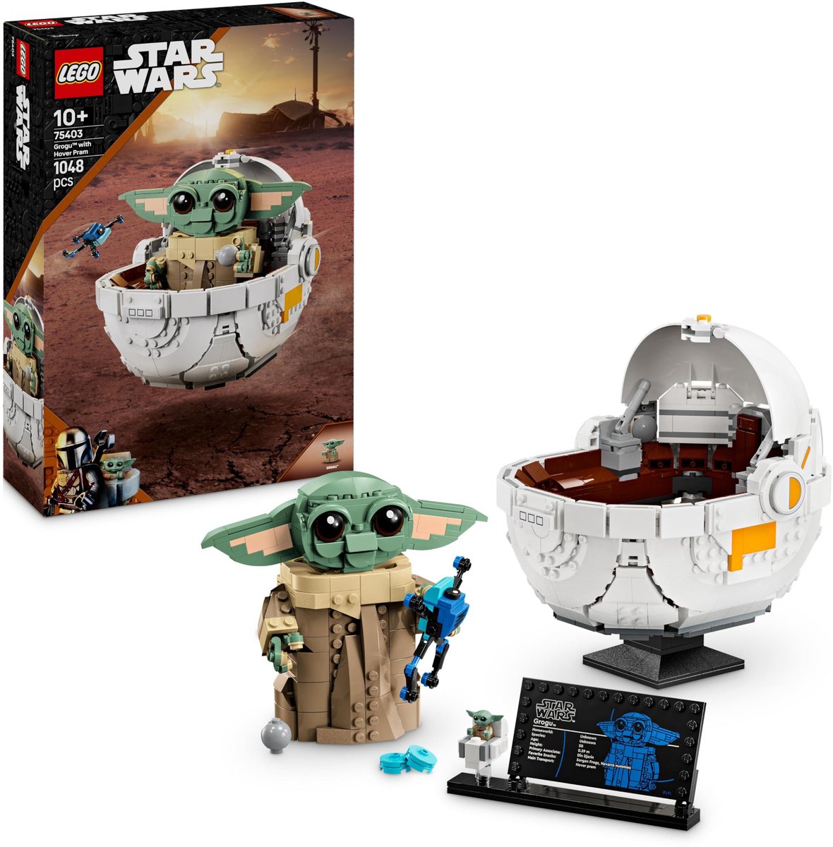 LEGO Star Wars: The Mandalorian™ Grogu™ met zweefkinderwagen 75403 — afbeelding 13