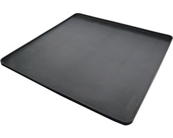 Bodo® Bescherm Mat Voor Wasmachine & Droger - Silicone 60x50cm - Zwart