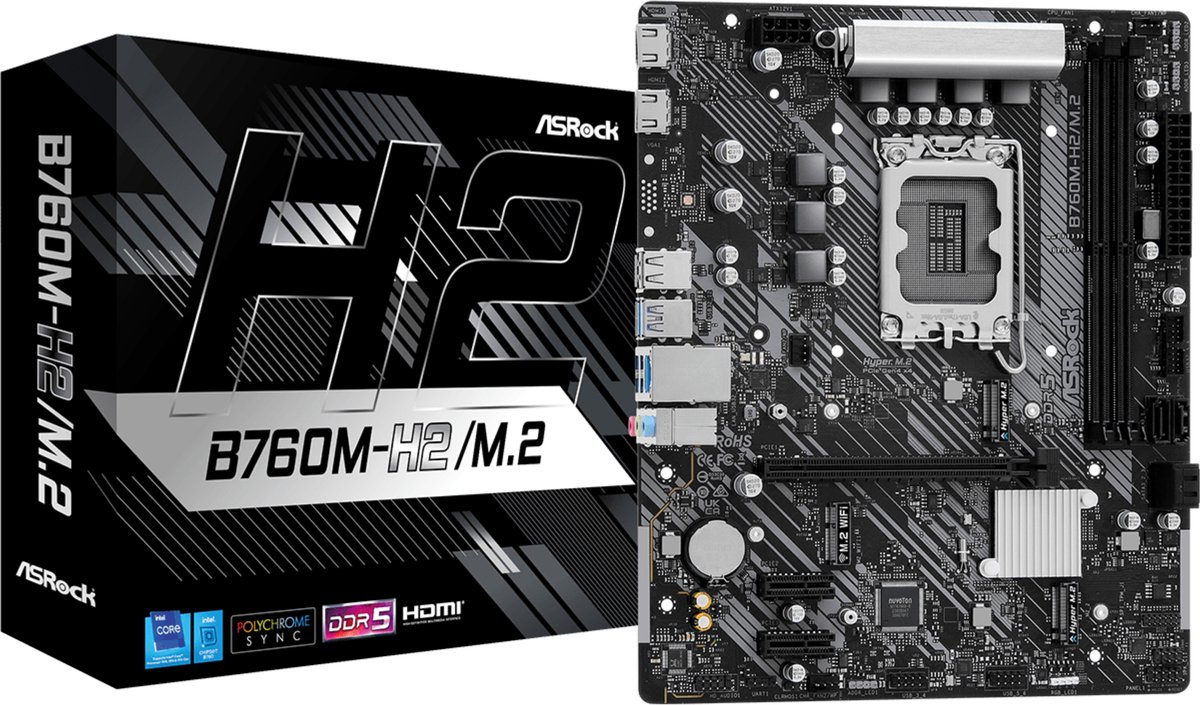 ASRock B760M-H2/M.2 Mainboard