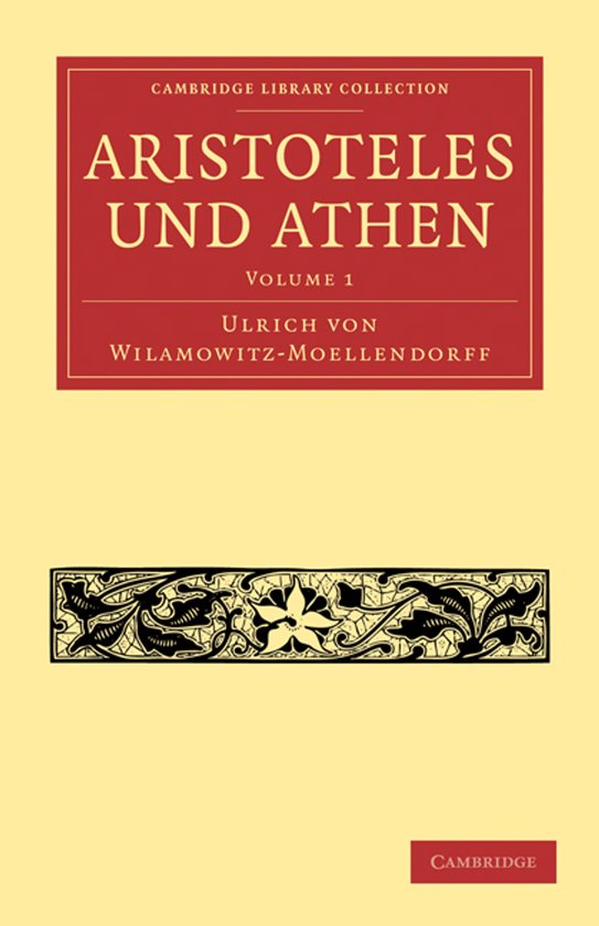 Aristoteles Und Athen - cover