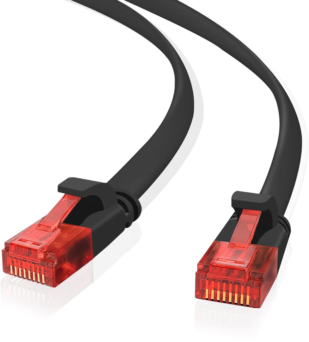 Helos 263015 netwerkkabel Zwart 20 m Cat6 U/UTP (UTP)