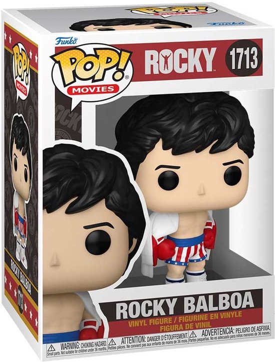 Rocky Rocky Balboa vinylfiguur 1713 Unisex Funko Pop! - meerkleurig - Standard