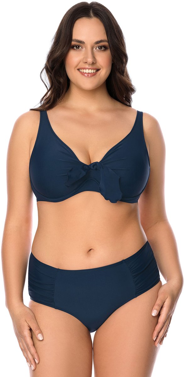 Vivisence bikini beha lady 3202 badmode bikinitop zonder patroon, donkerblauw, 85f